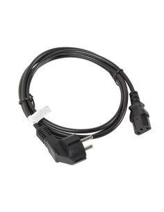 CA-C13C-10CC-0018-BK cable de transmisión Negro 1,8 m C13 acoplador CEE7/7