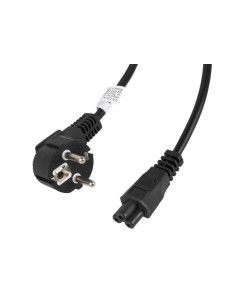 CA-C5CA-11CC-003-BK cable de transmisión Negro 3 m C5 acoplador CEE7/7