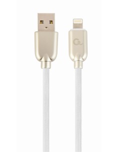 CC-USB2R-AMLM-2M-W cable de conector Lightning Blanco
