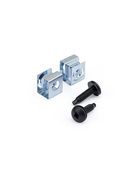 Paquete de 50 Tornillos 10-32 y Tuercas Clip para Armario Rack de Servidores