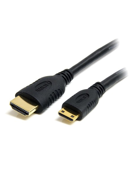 Cable HDMI de alta velocidad con Ethernet 2m - HDMI a Mini HDMI - Macho a Macho