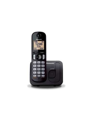 KX-TGC210 Teléfono DECT Negro Identificador de llamadas
