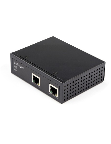 Extensor Alargador Industrial Ethernet PoE Tipo Industrial de 1 Puerto Gigabit PoE++ de 60W 802.3bt - 100m (POEEXT1G60W)