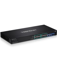 TPE-3018LS switch Gestionado Gigabit Ethernet (10/100/1000) Energía sobre Ethernet (PoE) 1U Negro