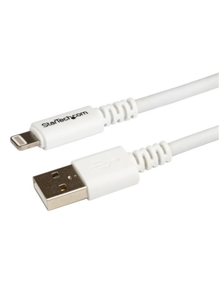Cable 3m Lightning 8 Pin a USB A 2.0 para Apple iPod iPhone 5 iPad - Blanco