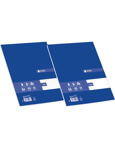 100430062 papel milimétrico A4 80 g/m² 100 hojas