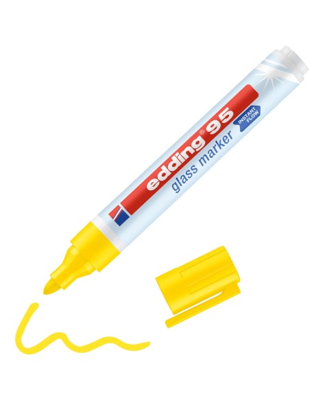 95 Glass marcador 1 pieza(s) Punta redonda Amarillo