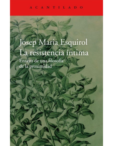 La resistencia intima
