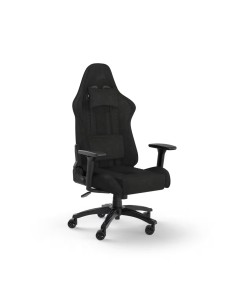 TC100 RELAXED Silla para videojuegos universal Asiento acolchado Negro