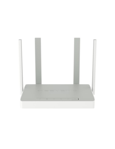 KN-3810 router inalámbrico Gigabit Ethernet Doble banda (2,4 GHz / 5 GHz) Blanco
