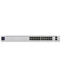 UniFi 24-Port PoE Gestionado L2/L3 Gigabit Ethernet (10/100/1000) Energía sobre Ethernet (PoE) 1U Plata