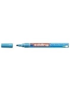 ROTUL.EDDING  751 AZUL CLARO METALICO