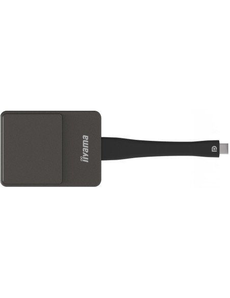 WP D002C adaptador Smart TV USB 4K Ultra HD Negro, Plata