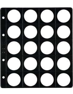 FUNDA para MONEDAS PARDO ALMA NEG. Ø 33