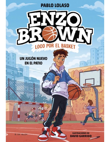 Enzo Brown loco por el basket 1 Un jugon nuevo en el patio Enzo Brown loco por el basket 1 Un jugon nuevo en el patio