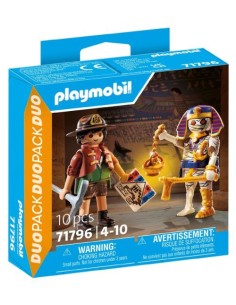 CAZADOR Y TESORO MOMIA PLAYMOBIL