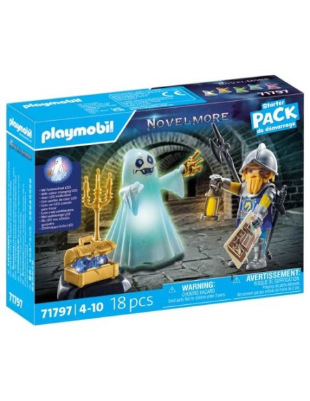 STARTER PACK FANTASMA Y CABALLERO NOVELMORE PLAYMOBIL