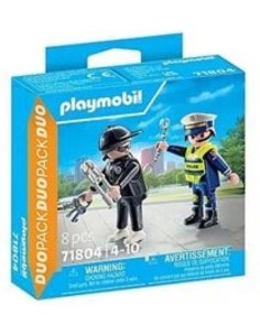POLICIA Y LADRON PLAYMOBIL
