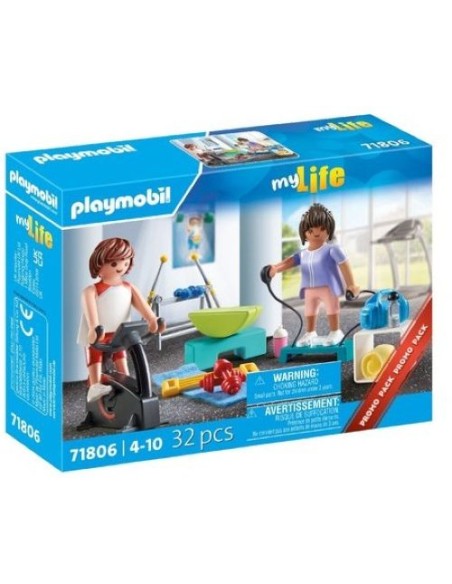 ENTRENAMIENTO FITNESS PLAYMOBIL