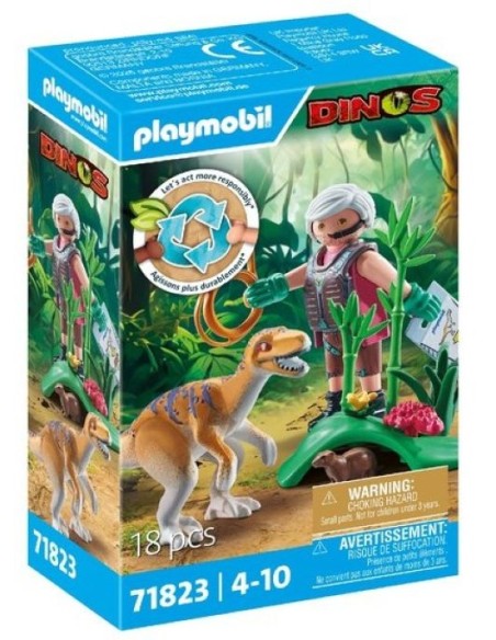 VELOCIRAPTOR PLAYMOBIL