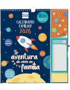 CALENDARIO PLUS 16 MESES 25 26 16M FAMILIAR