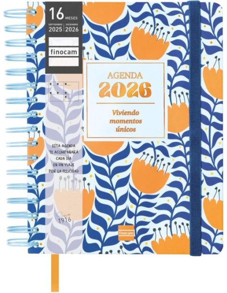 AGENDA ESCOLAR 25 26 VITAE 16 MESES 1 4 SVH AZUL