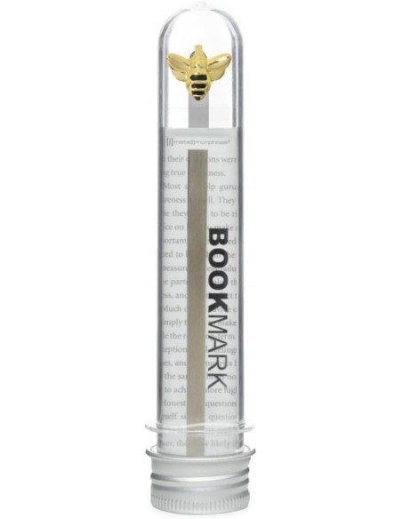 MARCAPAGINAS METALMORPHOSE ABEJA BOOKMARK