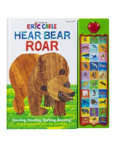Eric Carle Hear Bear Roar Sound Book