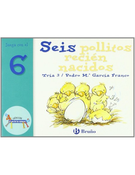 Seis pollitos recien nacidos