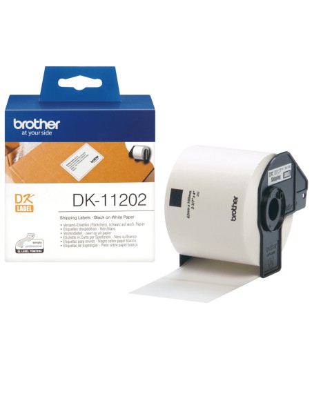 DK-11202 cinta para impresora de etiquetas Negro sobre blanco DK-11202 - Pack de 3 unidades