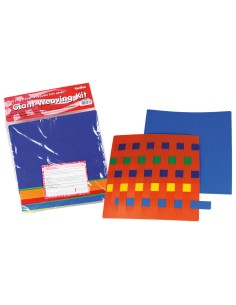 TRENZAR CUADRADO 30X30CM 2BASTI 16TIRAS HENBEA 753