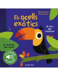 Els ocells exotics Llibre de sons