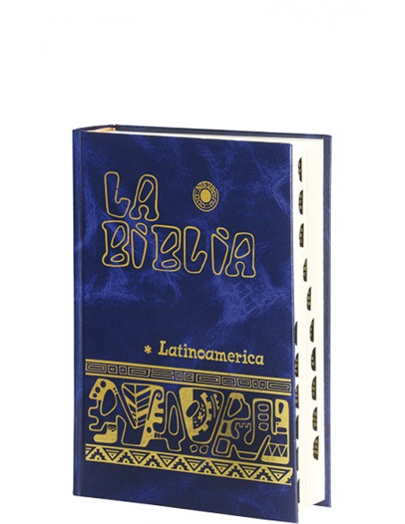 Biblia Latinoam bolsillo cartone color uneros