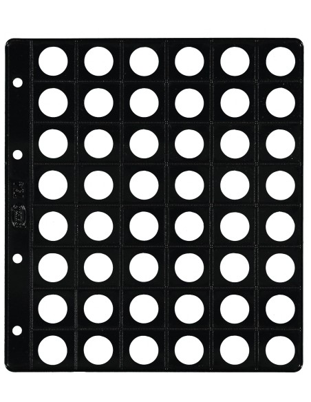 FUNDA para MONEDAS PARDO ALMA NEG. Ø 18