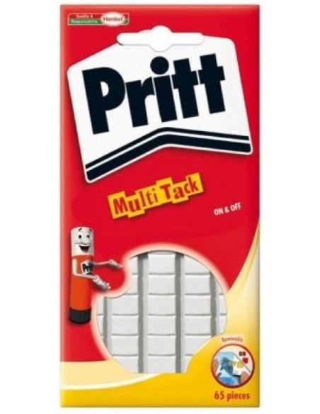 EXP 24 SOBRES MASILLA ADHESIVA MULTITACK PRITT CUARTEADA
