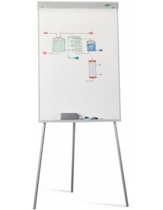 Caballete de convencion con tripode 70x102cm superficie melaminada Faibo