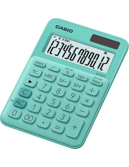 CALCULADORA SOBREMESA MS 20UC COLOR VERDE