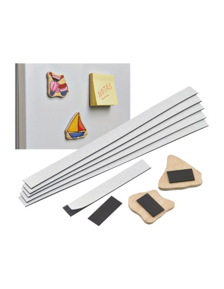 BANDA MAGNETICA ADHESIVA FAIBO 100X20X1MM