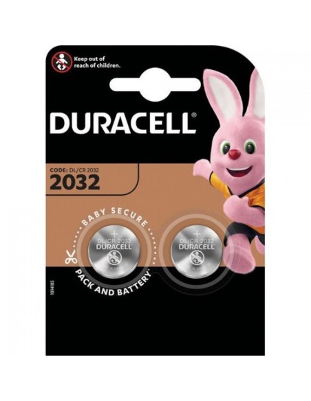 BLISTER 2 PILA DE BOTON DURACELL CR2032