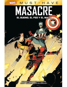 MARVEL MUST HAVE MASACRE EL BUENO EL MALO Y EL FEO