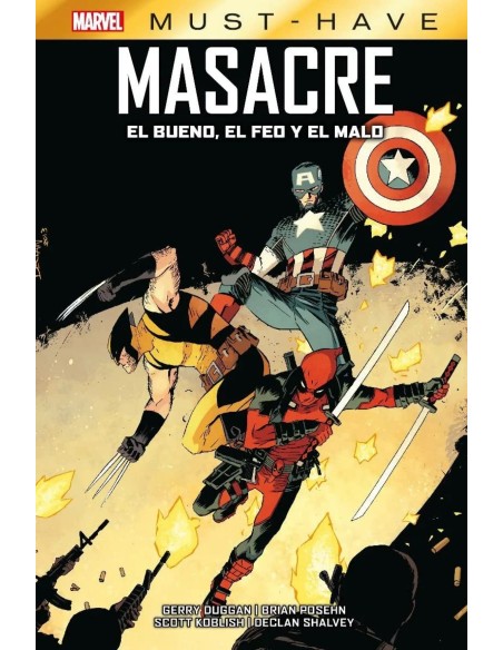 MARVEL MUST HAVE MASACRE EL BUENO EL MALO Y EL FEO