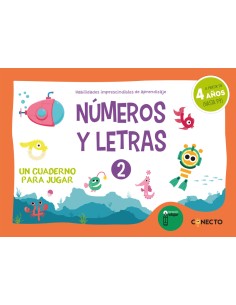 Numeros y letras 2 Un cuaderno para jugar 4 anos