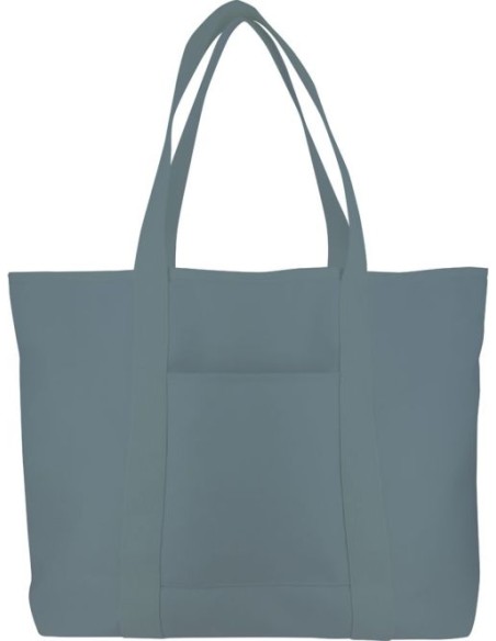 BOLSA TOTE BAG COTTON AZUL 56x37x16cm