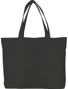 BOLSA TOTE BAG COTTON NEGRO 56x37x16cm