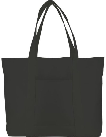 BOLSA TOTE BAG COTTON NEGRO 56x37x16cm