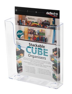 76301 estantería para libros 1 estanterías Transparente