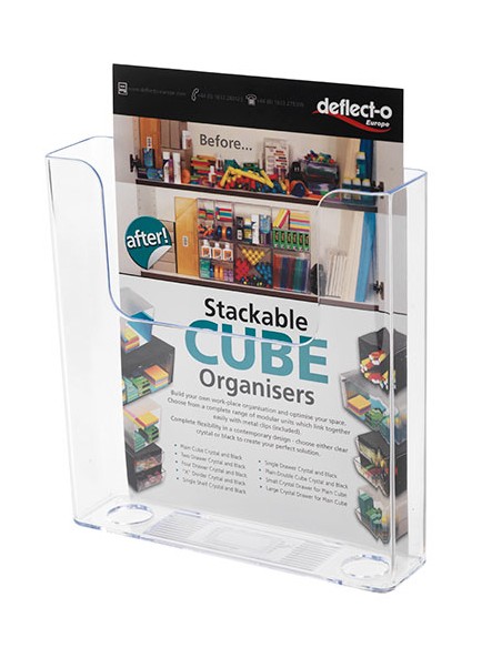 76301 estantería para libros 1 estanterías Transparente