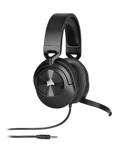 HS55 STEREO Auriculares Alámbrico De mano Juego Carbono