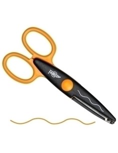 TIJERAS FAIBO DENTADA FUCSIA - Pack de 10 unidades