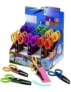 TIJERAS FAIBO DENTADAS SURT. EXP.24